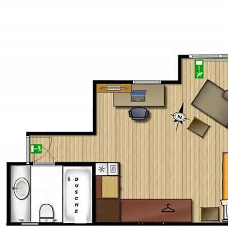 Boardinghouse Baan Arun Apartment Remchingen